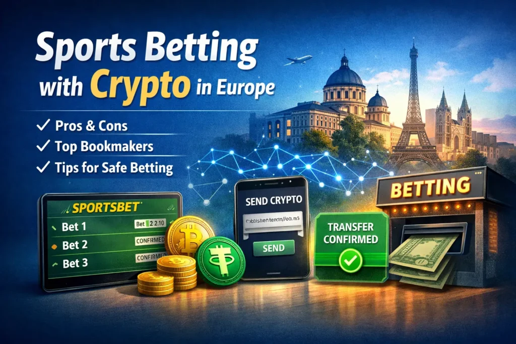 Sports Betting With Crypto in Europe Pros, Cons, and the Smart Way to Use I