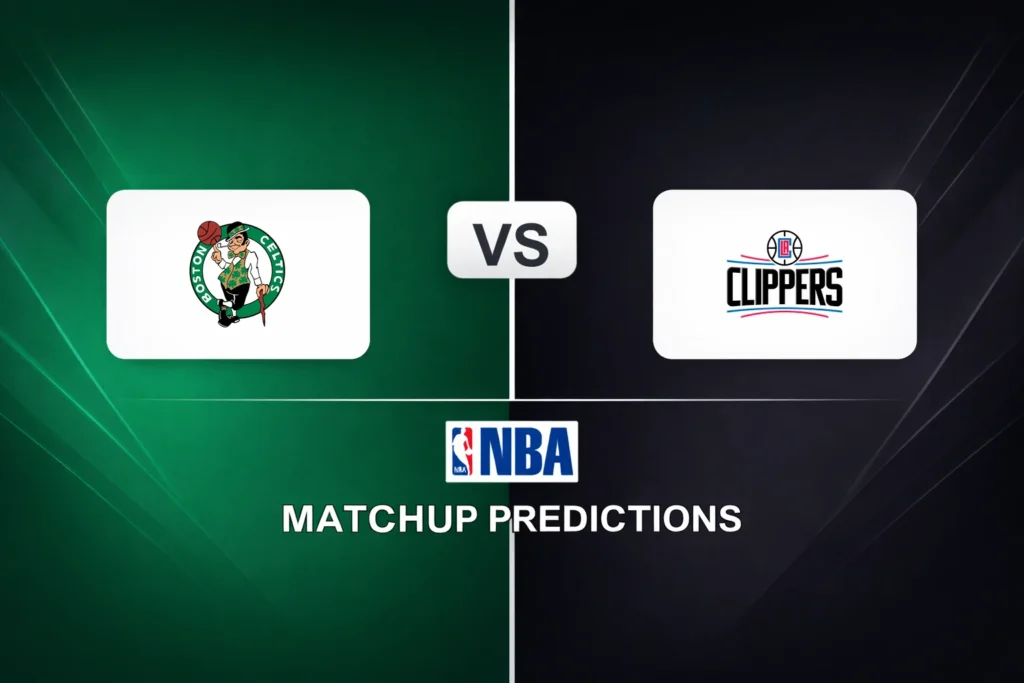 Boston Celtics vs LA Clippers Prediction - NBA Game Preview, Picks, Player Props & Analysis