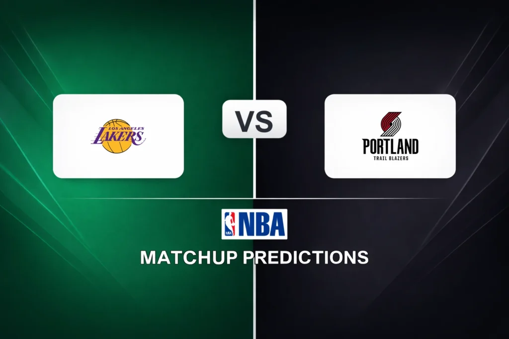 Los Angeles Lakers vs Portland Trail Blazers Prediction - NBA Game Preview, Picks, Player Props & Analysis