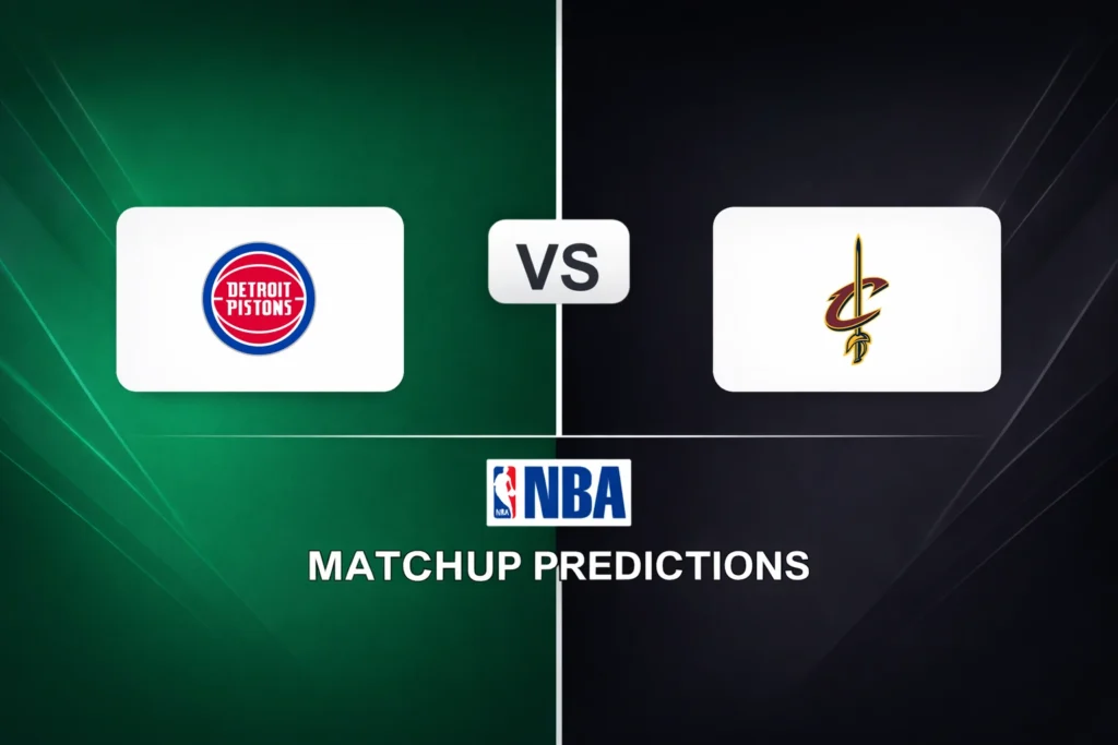 Detroit Pistons vs Cleveland Cavaliers Prediction - NBA Game Preview, Picks, Player Props & Analysis
