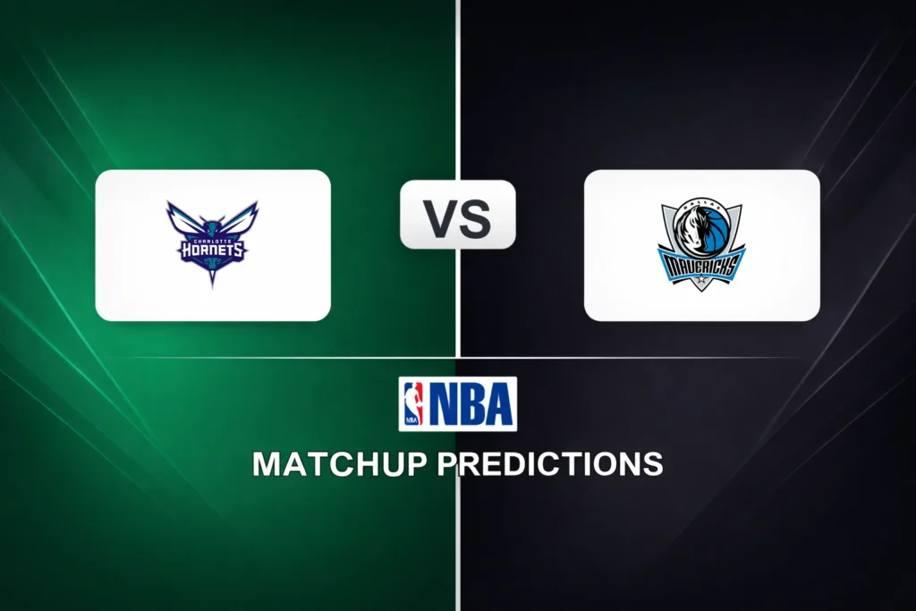 Charlotte Hornets vs Dallas Mavericks Prediction - NBA Game Preview, Picks, Player Props & Analysis