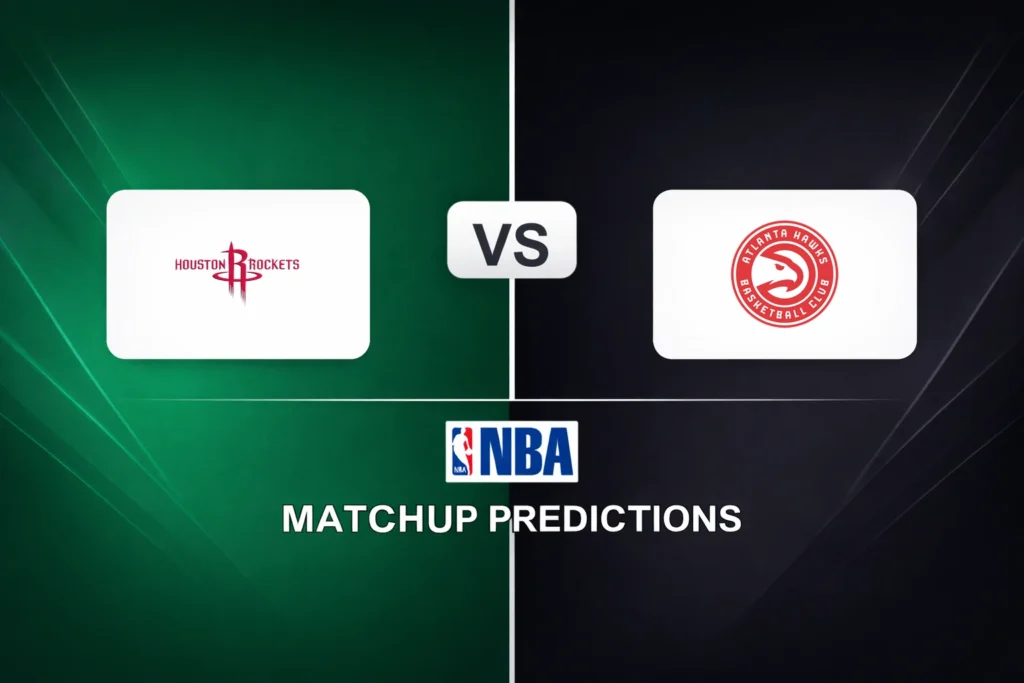 Houston Rockets vs Atlanta Hawks Prediction - NBA Game Preview, Picks, Player Props & Analysis