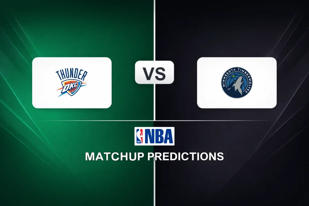 Oklahoma City Thunder vs Minnesota Timberwolves Prediction - NBA Game Preview, Picks, Player Props & Analysis