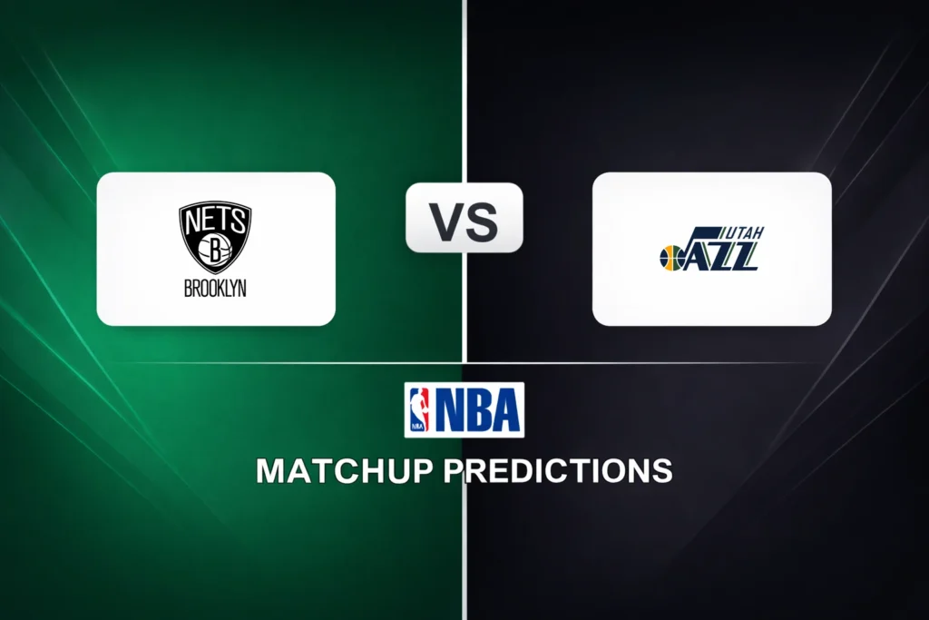 Brooklyn Nets vs Utah Jazz Prediction - NBA Game Preview, Picks, Player Props & Analysis