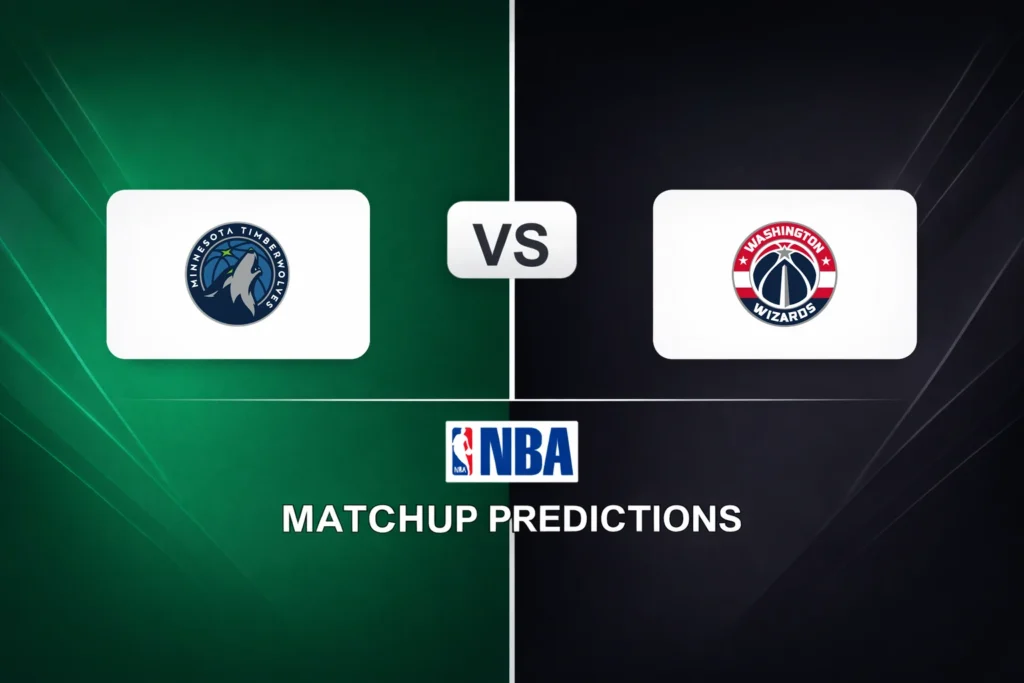 Minnesota Timberwolves vs Washington Wizards Prediction - NBA Game Preview, Picks, Player Props & Analysis