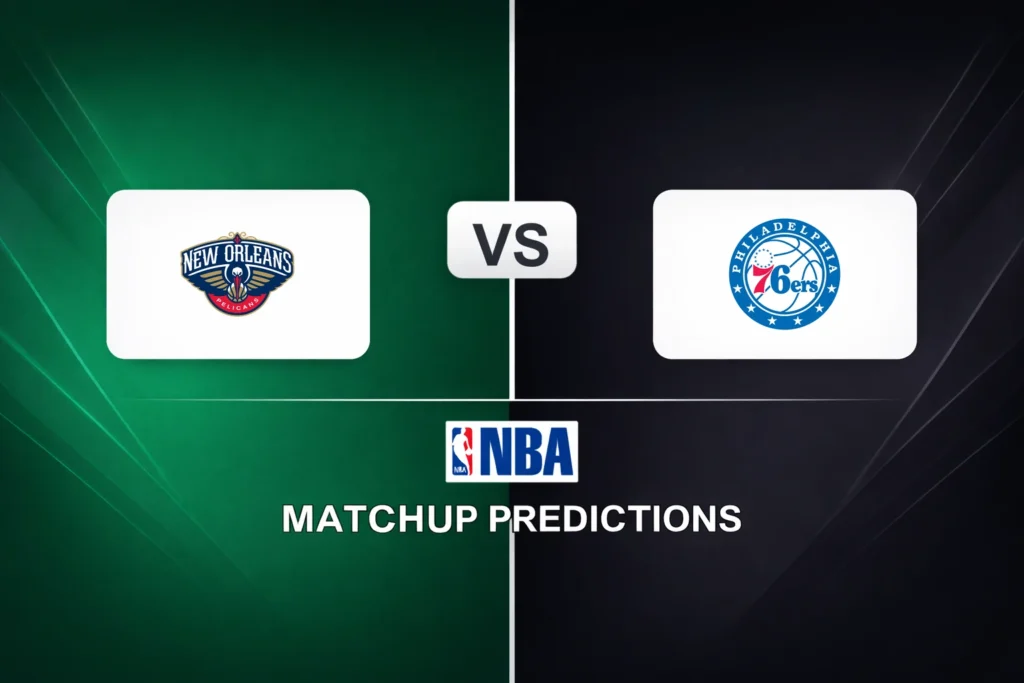 New Orleans Pelicans vs Philadelphia 76 ers Prediction - NBA Game Preview, Picks, Player Props & Analysis