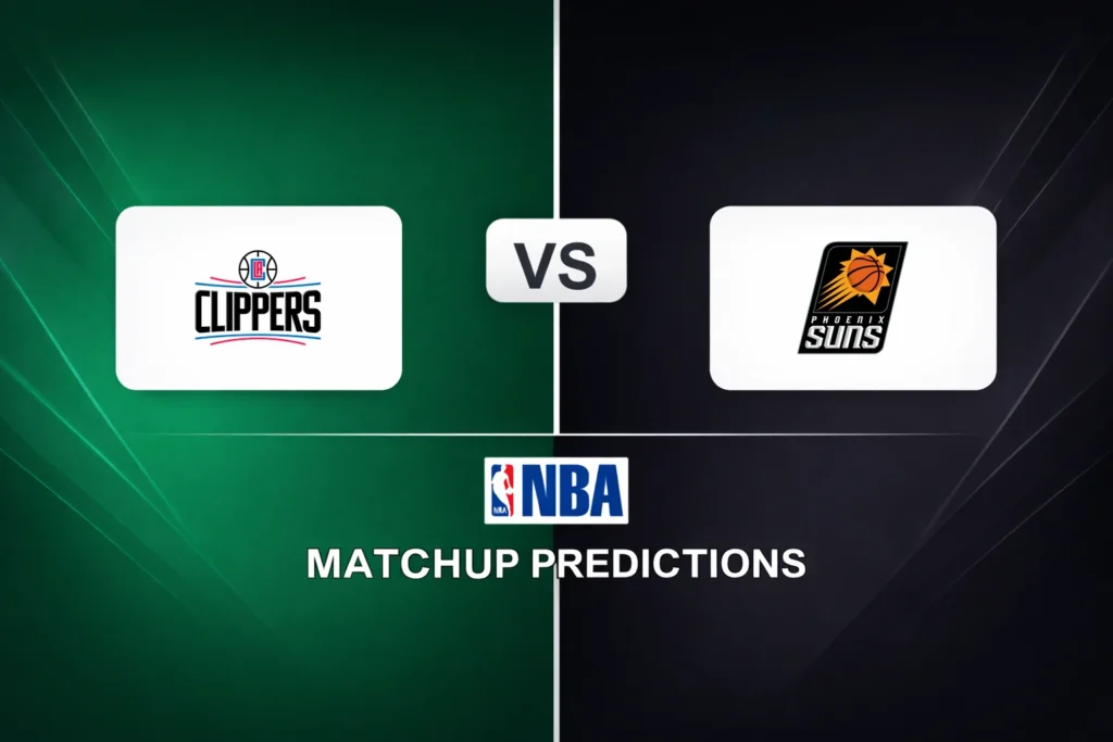 LA Clippers vs Phoenix Suns Prediction - NBA Game Preview, Picks, Player Props & Analysis