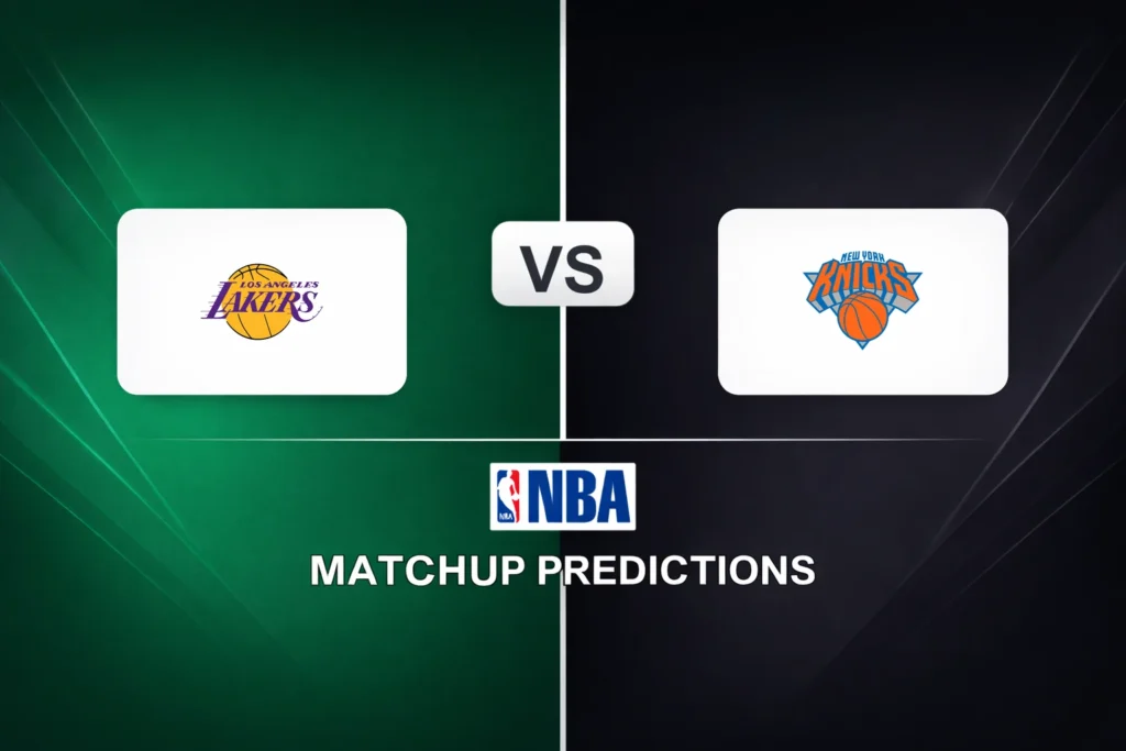 Los Angeles Lakers vs New York Knicks Prediction - NBA Game Preview, Picks, Player Props & Analysis