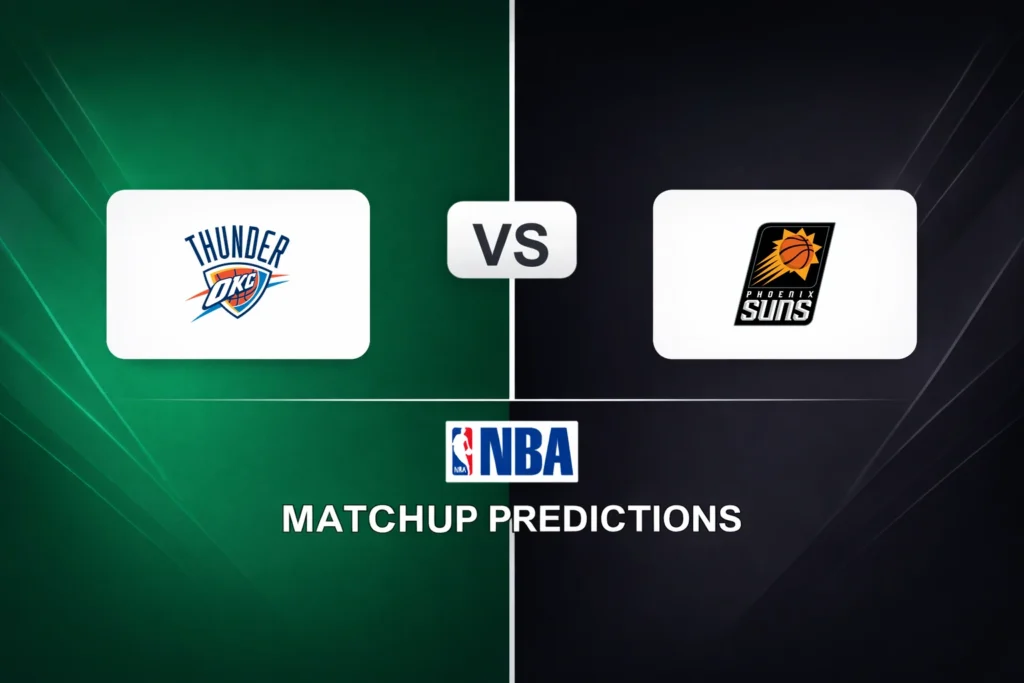 Oklahoma City Thunder vs Phoenix Suns Prediction - NBA Game Preview, Picks, Player Props & Analysis