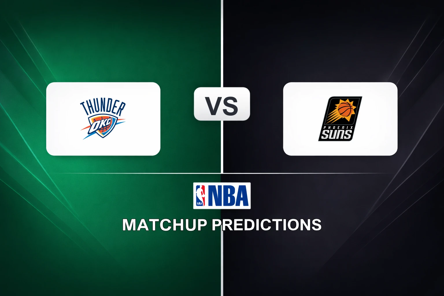 Oklahoma City Thunder vs Phoenix Suns Prediction - NBA Game Preview, Picks, Player Props & Analysis