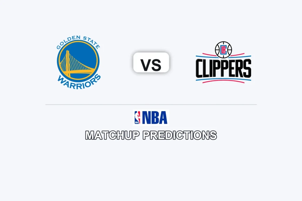Golden State Warriors vs LA Clippers Prediction - NBA Game Preview, Picks, Player Props & Analysis