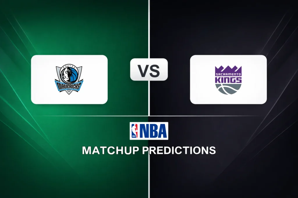 Dallas Mavericks vs Sacramento Kings Prediction - NBA Game Preview, Picks, Player Props & Analysis