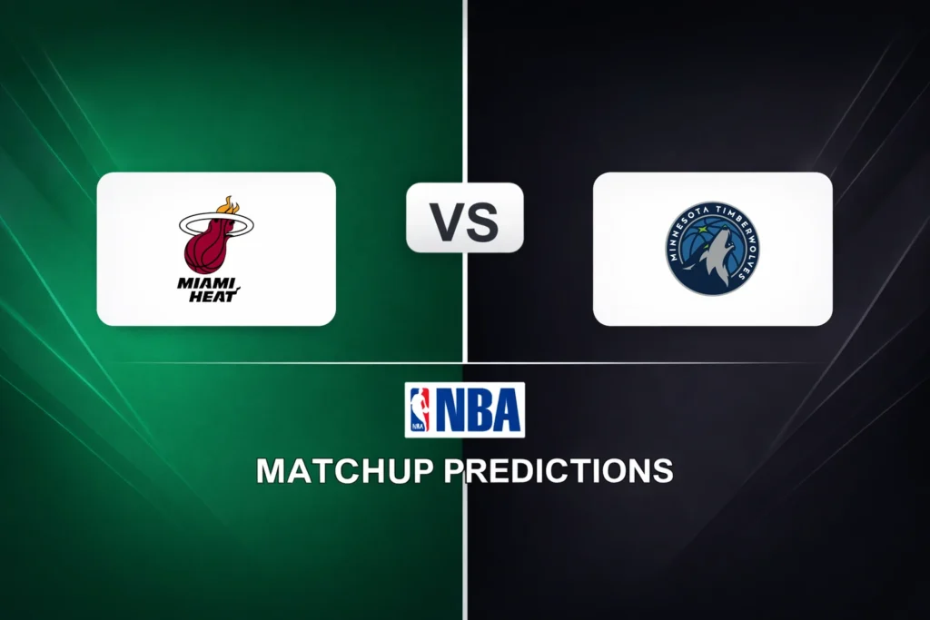 Miami Heat vs Minnesota Timberwolves Prediction - NBA Game Preview, Picks, Player Props & Analysis