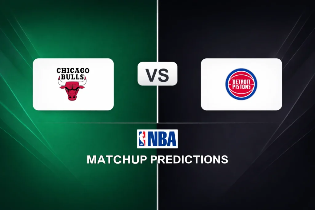 Chicago Bulls vs Detroit Pistons Prediction - NBA Game Preview, Picks, Player Props & Analysis