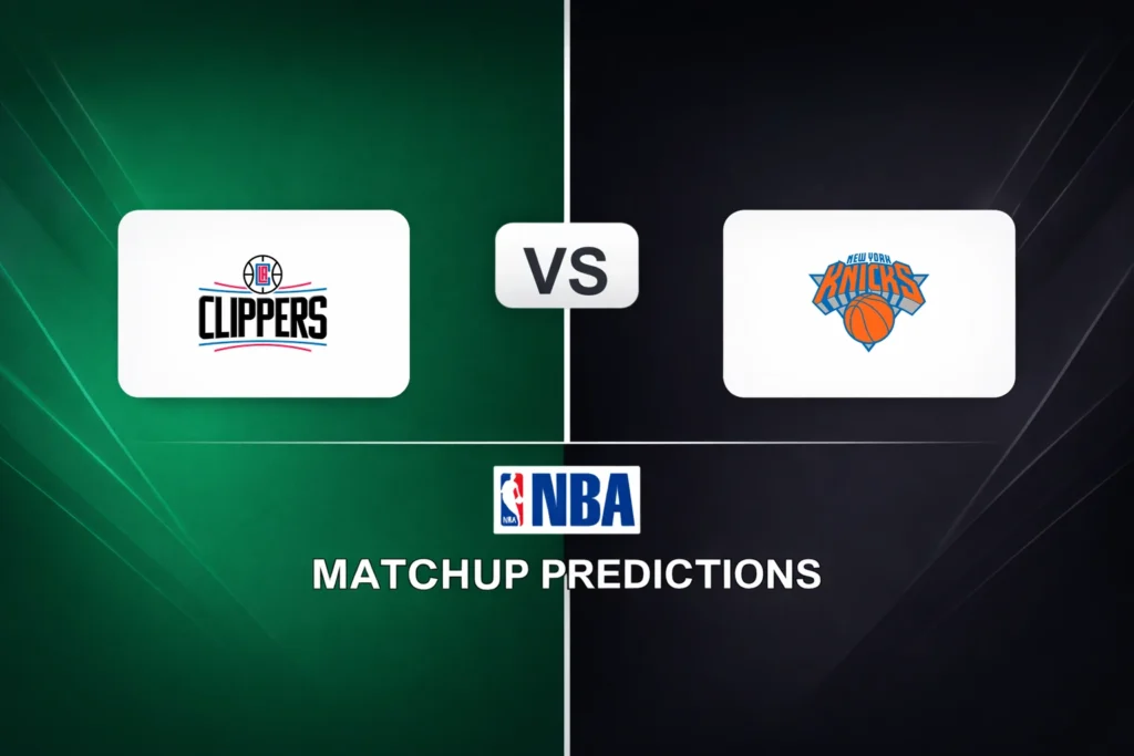 LA Clippers vs New York Knicks Prediction - NBA Game Preview, Picks, Player Props & Analysis