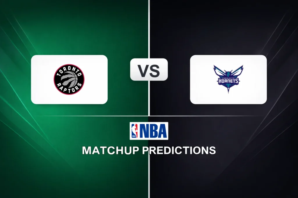 Toronto Raptors vs Charlotte Hornets Prediction - NBA Game Preview, Picks, Player Props & Analysis