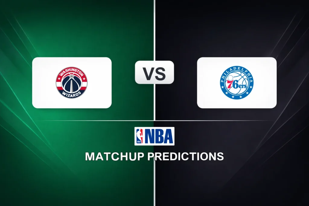Washington Wizards vs Philadelphia 76 ers Prediction - NBA Game Preview, Picks, Player Props & Analysis