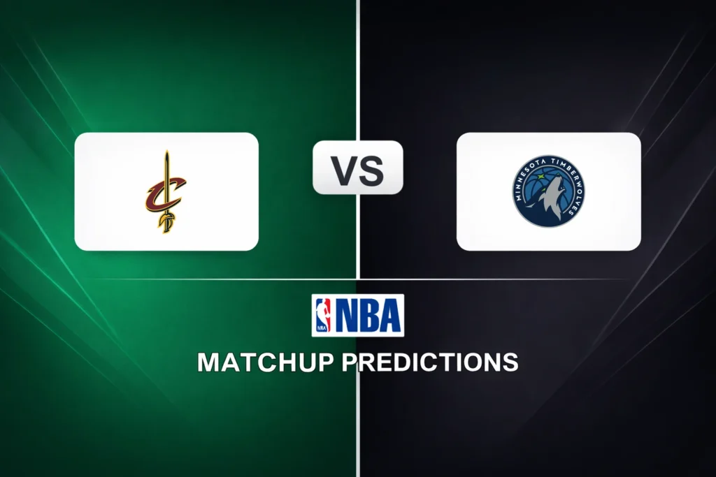 Cleveland Cavaliers vs Minnesota Timberwolves Prediction - NBA Game Preview, Picks, Player Props & Analysis