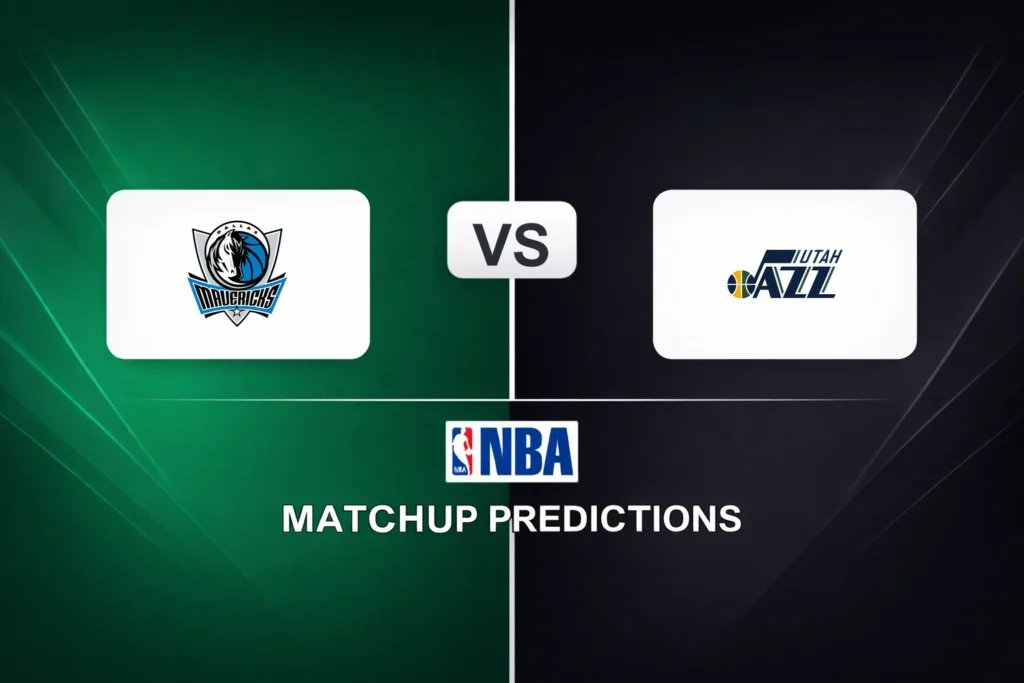 Dallas Mavericks vs Utah Jazz Prediction - NBA Game Preview, Picks, Player Props & Analysis