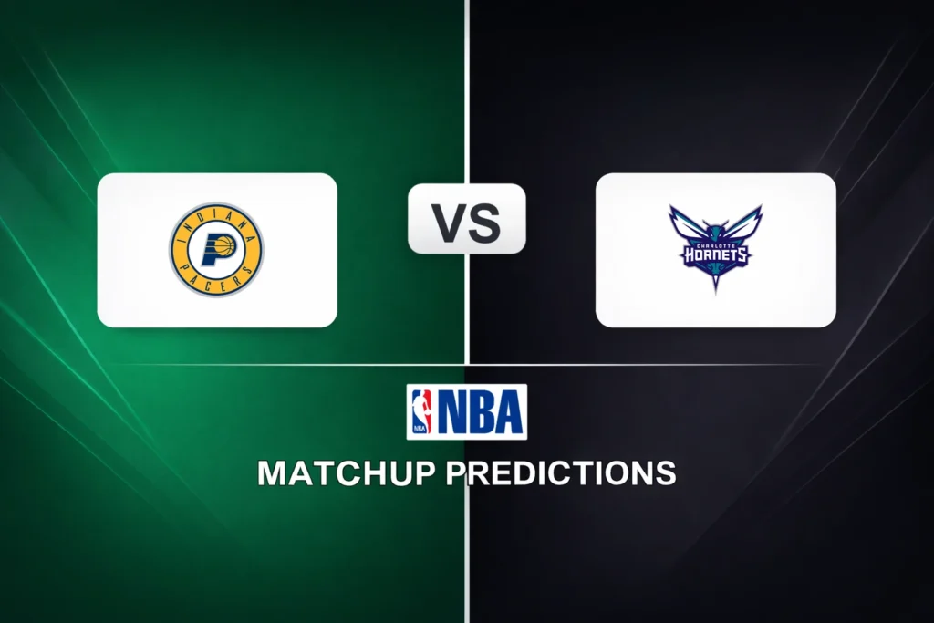 Indiana Pacers vs Charlotte Hornets Prediction - NBA Game Preview, Picks, Player Props & Analysis