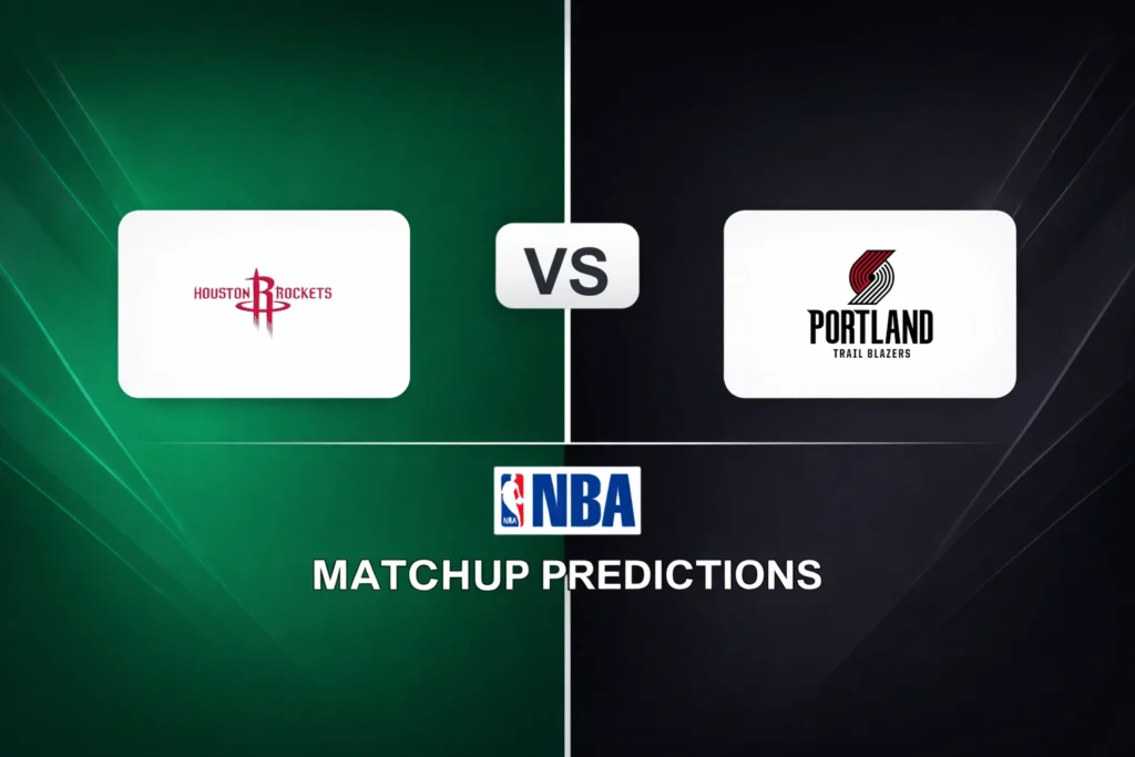 Houston Rockets vs Portland Trail Blazers Prediction - NBA Game Preview, Picks, Player Props & Analysis