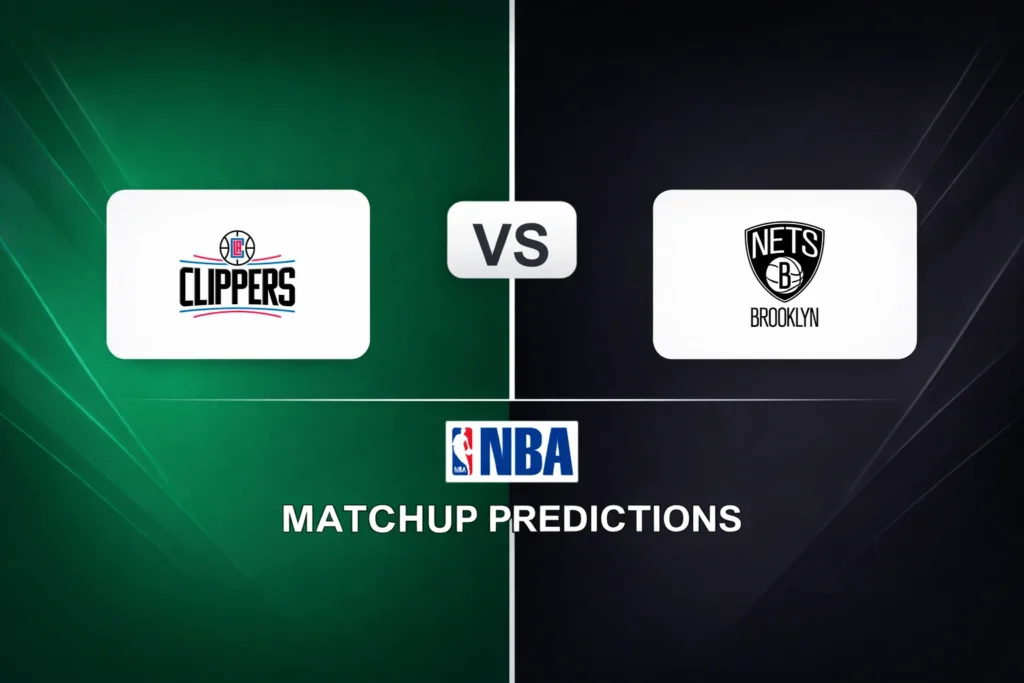 LA Clippers vs Brooklyn Nets Prediction - NBA Game Preview, Picks, Player Props & Analysis