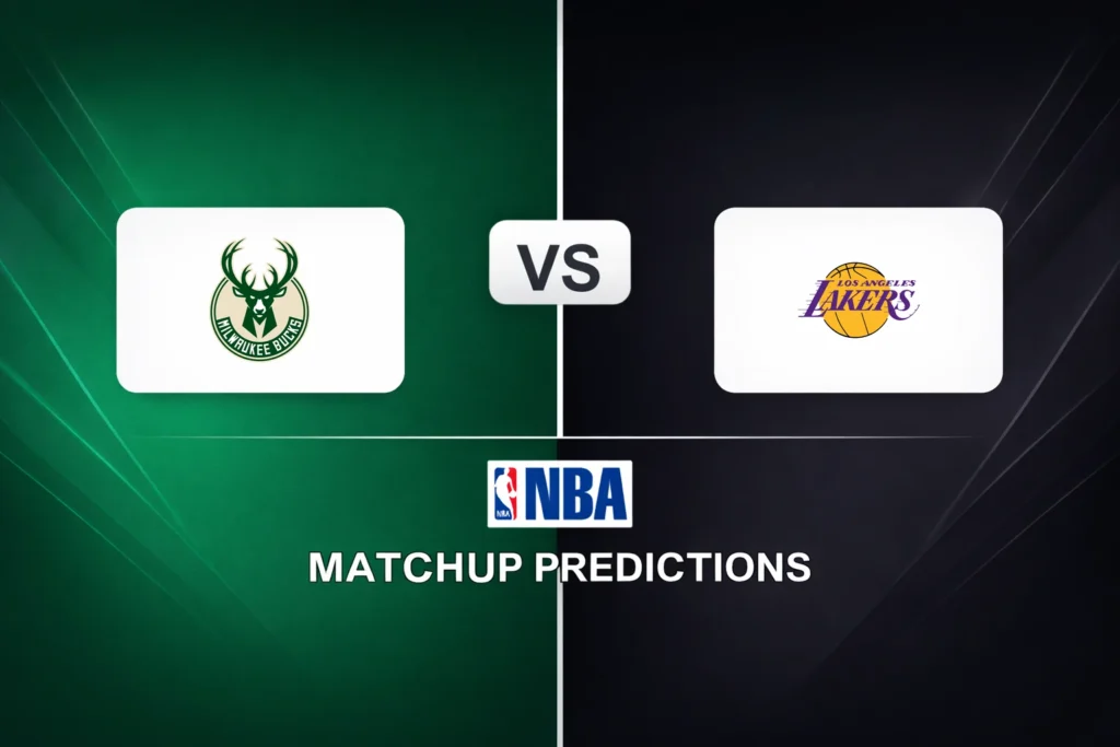 Milwaukee Bucks vs Los Angeles Lakers Prediction - NBA Game Preview, Picks, Player Props & Analysis