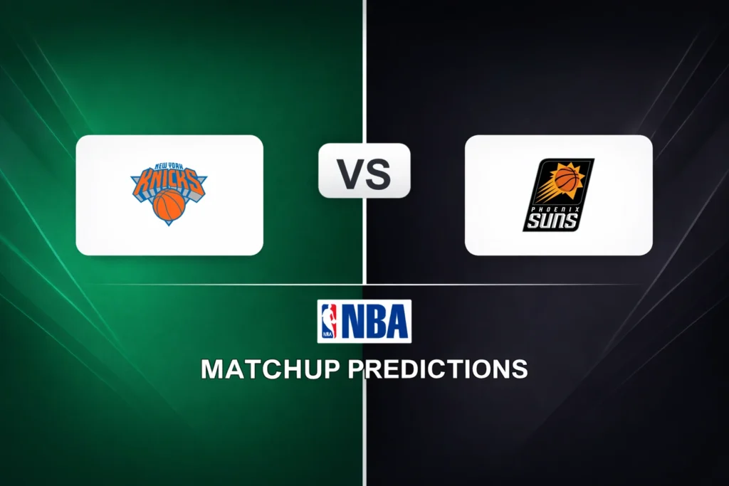 New York Knicks vs Phoenix Suns Prediction - NBA Game Preview, Picks, Player Props & Analysis
