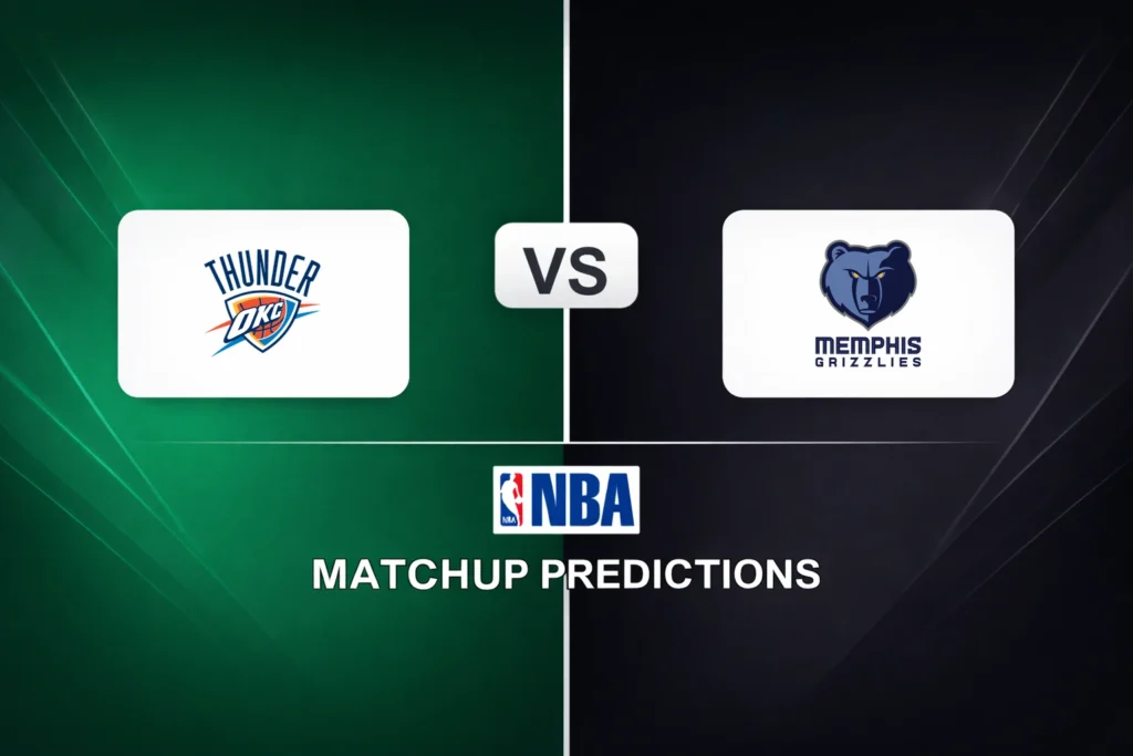 Oklahoma City Thunder vs Memphis Grizzlies Prediction - NBA Game Preview, Picks, Player Props & Analysis