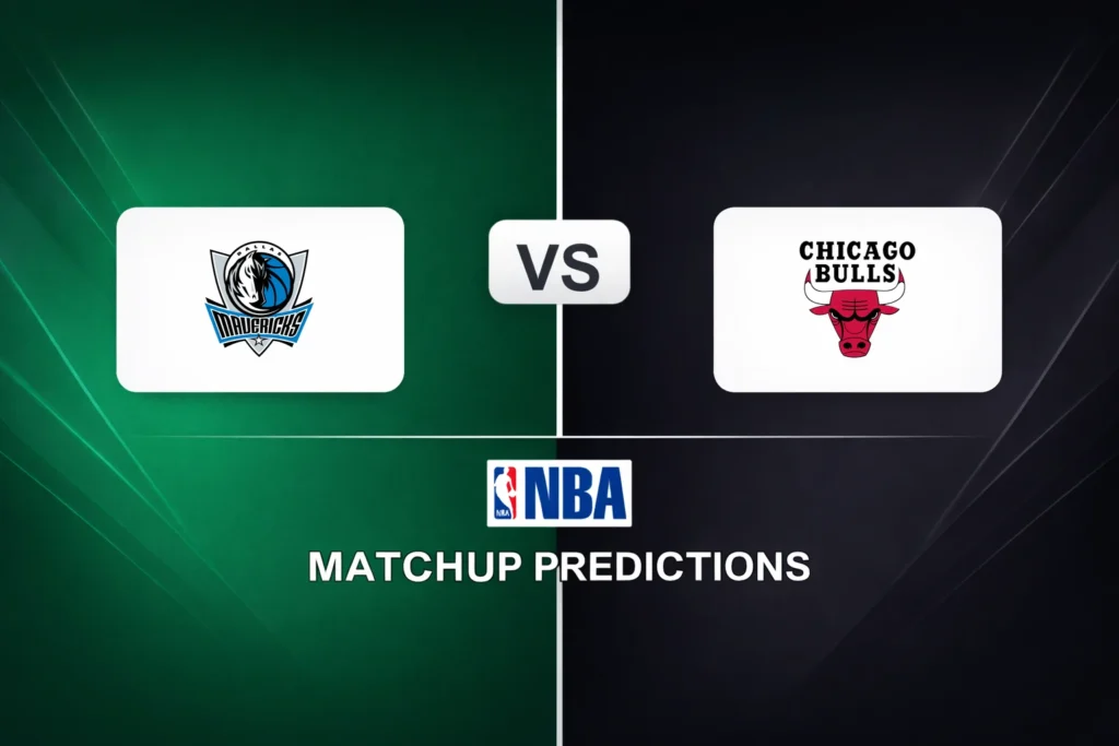 Dallas Mavericks vs Chicago Bulls Prediction - NBA Game Preview, Picks, Player Props & Analysis