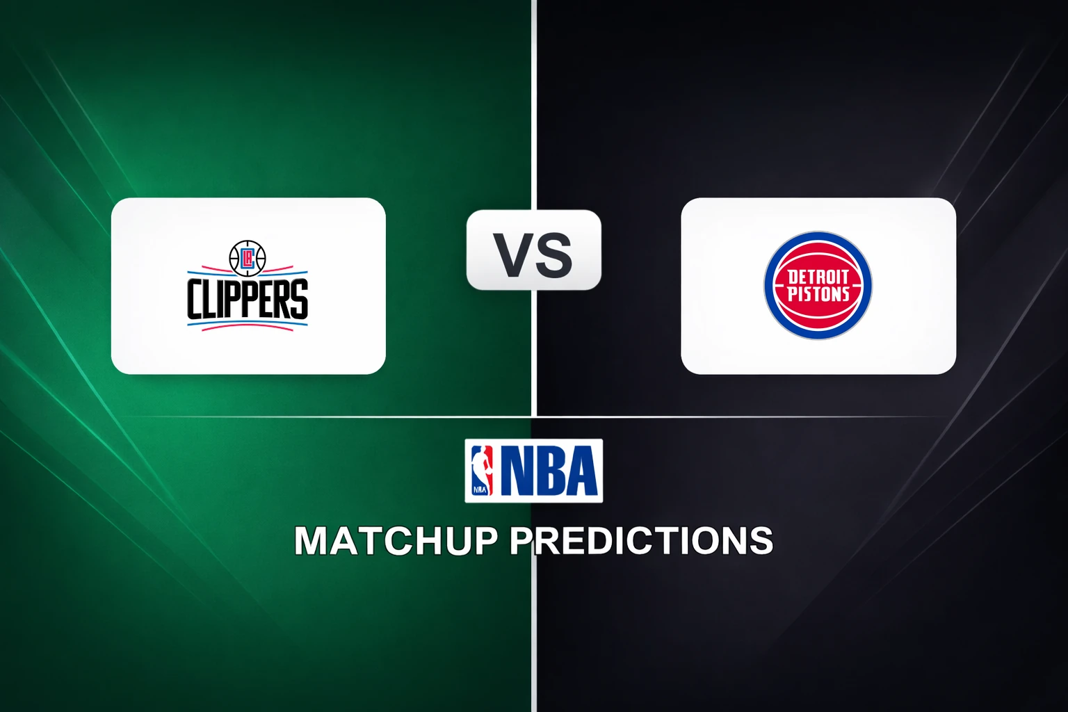 LA Clippers vs Detroit Pistons Prediction - NBA Game Preview, Picks, Player Props & Analysis