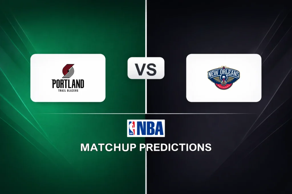 Portland Trail Blazers vs New Orleans Pelicans Prediction - NBA Game Preview, Picks, Player Props & Analysis