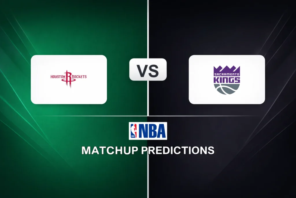 Houston Rockets vs Sacramento Kings Prediction - NBA Game Preview, Picks, Player Props & Analysis
