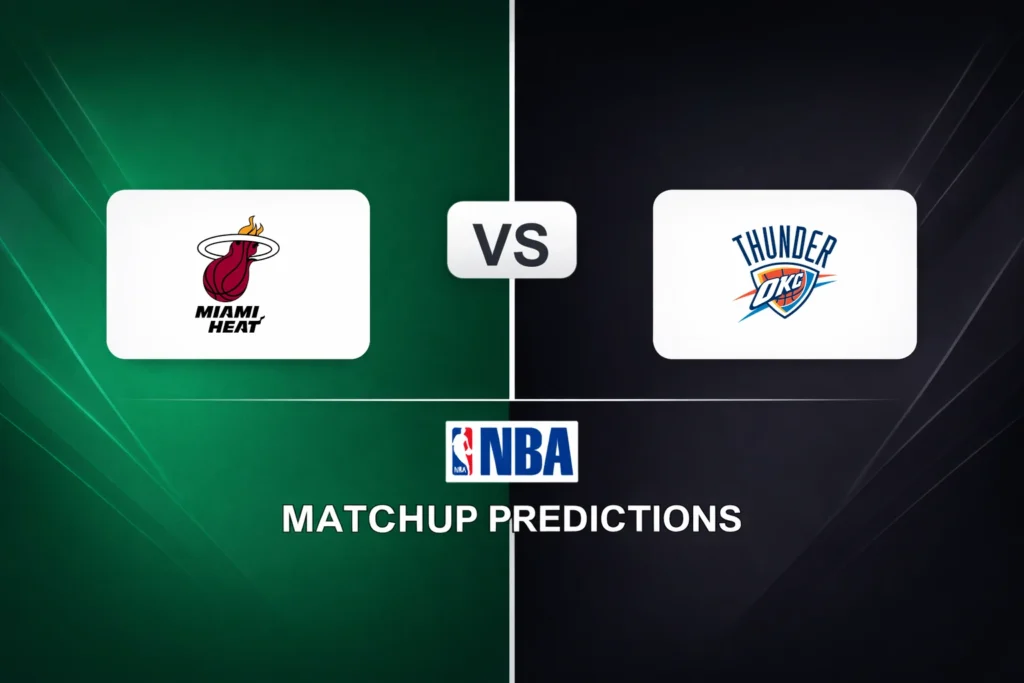 Miami Heat vs Oklahoma City Thunder Prediction - NBA Game Preview, Picks, Player Props & Analysis