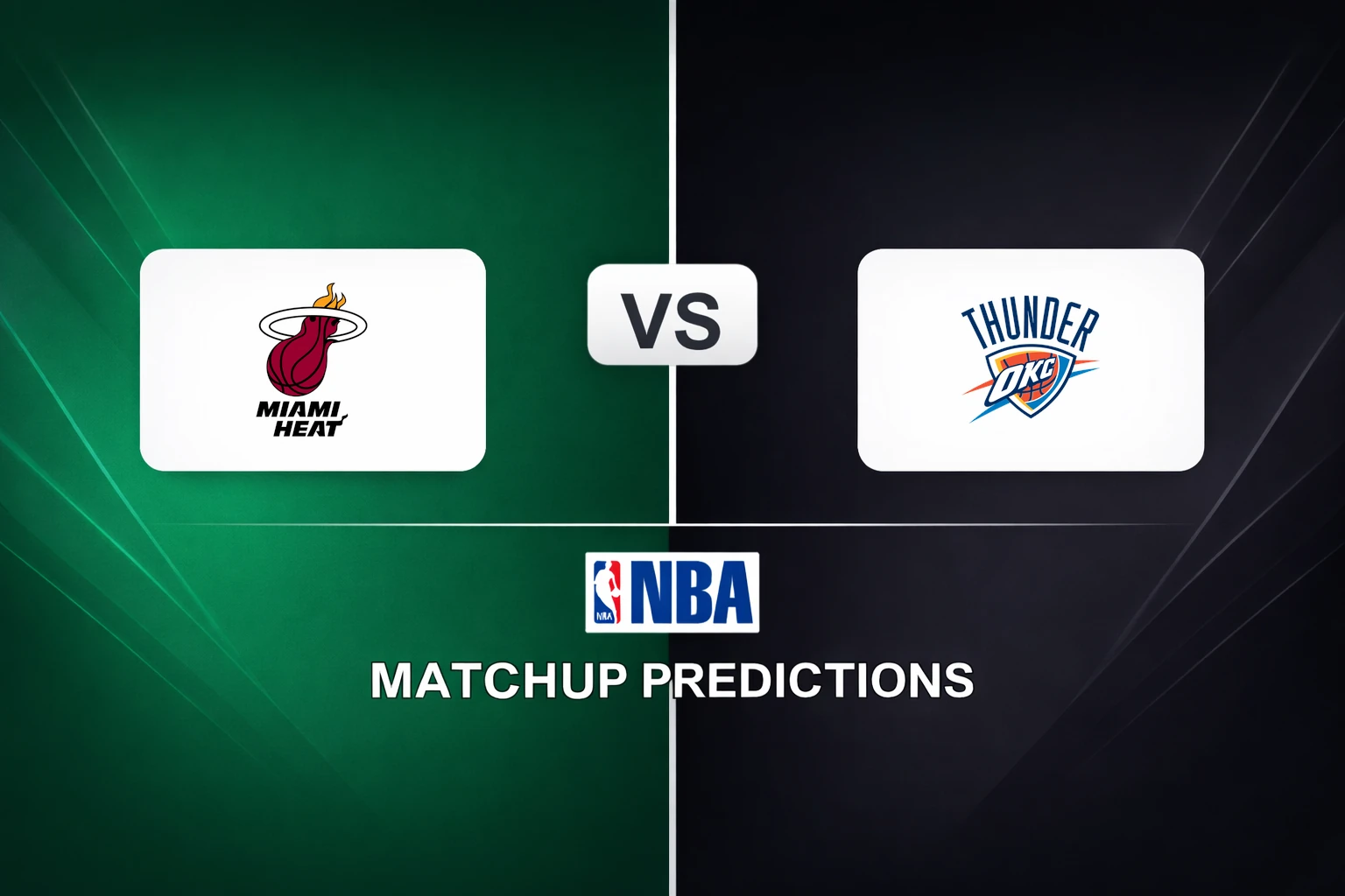 Miami Heat vs Oklahoma City Thunder Prediction - NBA Game Preview, Picks, Player Props & Analysis
