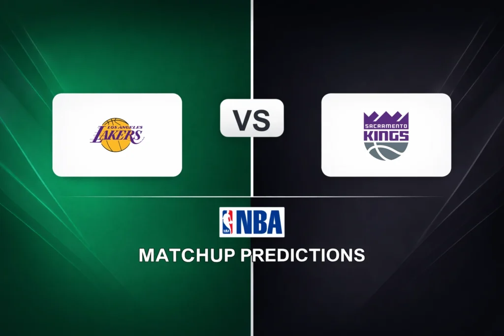 Los Angeles Lakers vs Sacramento Kings Prediction - NBA Game Preview, Picks, Player Props & Analysis