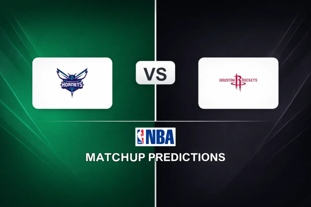 Charlotte Hornets vs Houston Rockets Prediction - NBA Game Preview, Picks, Player Props & Analysis