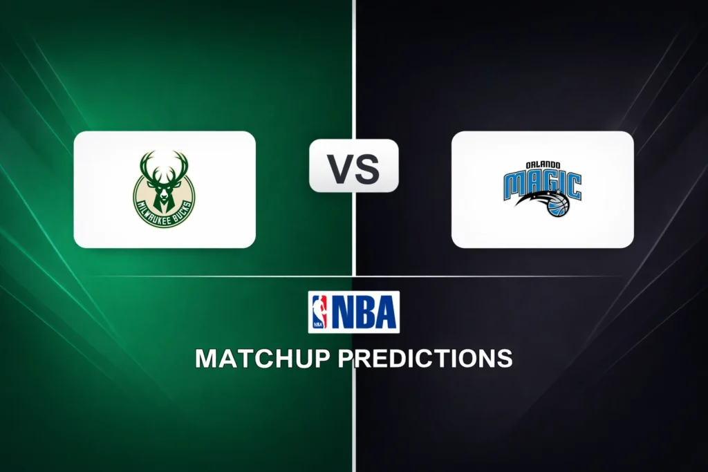 Milwaukee Bucks vs Orlando Magic Prediction - NBA Game Preview, Picks, Player Props & Analysis
