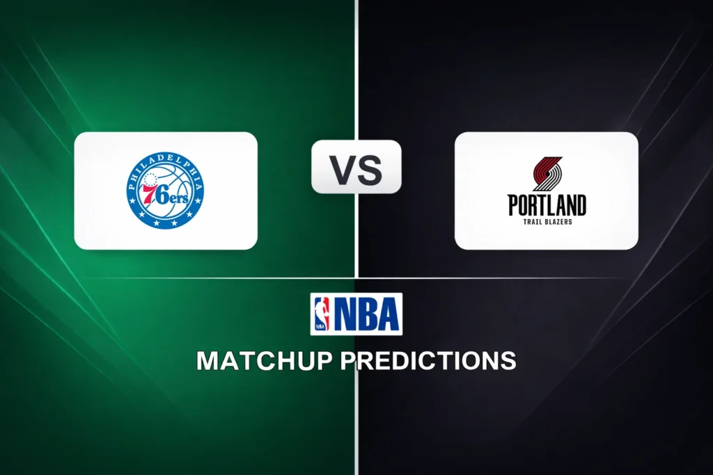 Philadelphia 76 ers vs Portland Trail Blazers Prediction - NBA Game Preview, Picks, Player Props & Analysis
