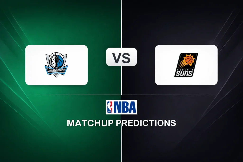 Dallas Mavericks vs Phoenix Suns Prediction - NBA Game Preview, Picks, Player Props & Analysis