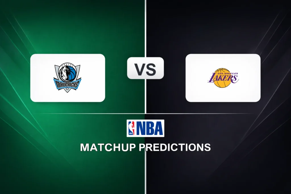 Dallas Mavericks vs Los Angeles Lakers Prediction - NBA Game Preview, Picks, Player Props & Analysis