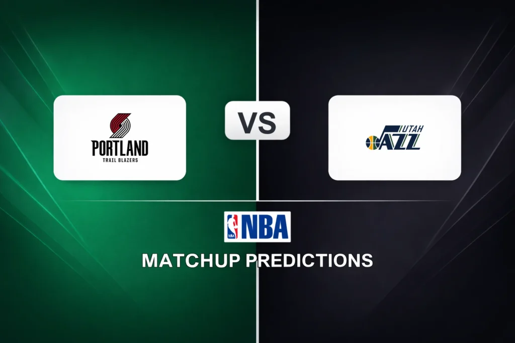 Portland Trail Blazers vs Utah Jazz Prediction - NBA Game Preview, Picks, Player Props & Analysis