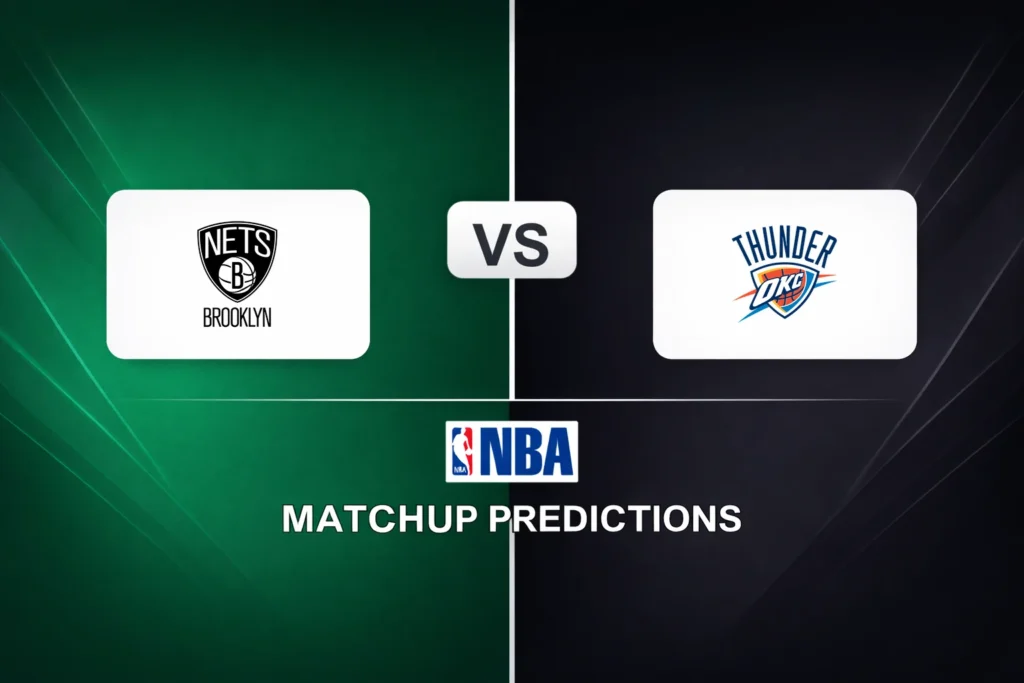 Brooklyn Nets vs Oklahoma City Thunder Prediction - NBA Game Preview, Picks, Player Props & Analysis
