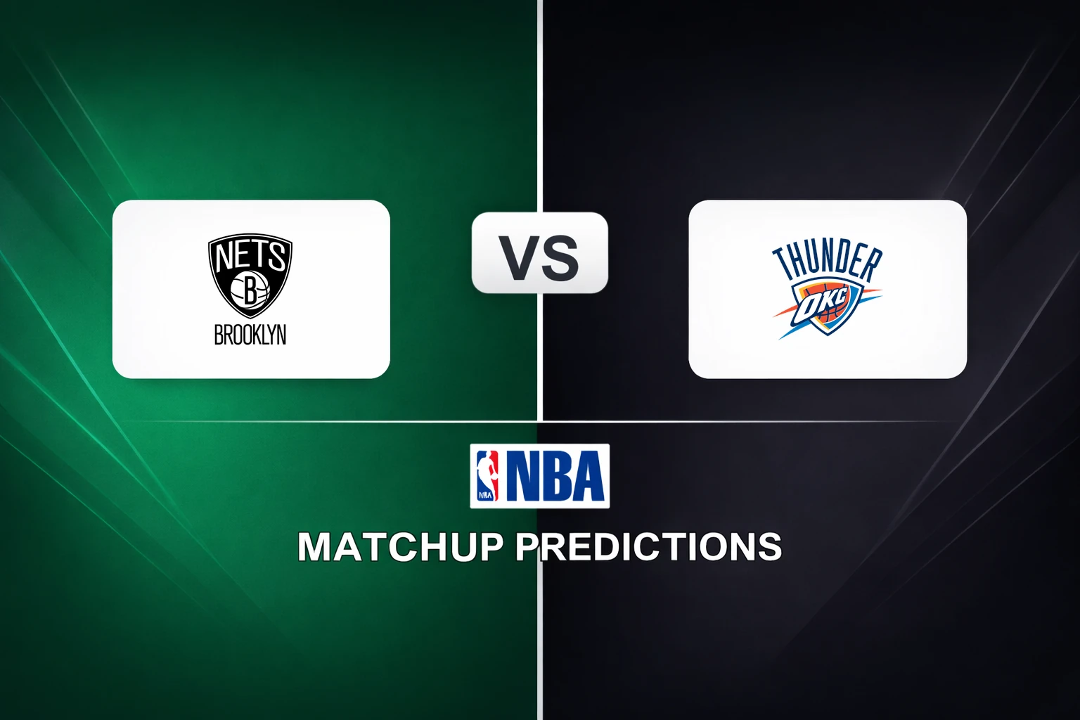 Brooklyn Nets vs Oklahoma City Thunder Prediction - NBA Game Preview, Picks, Player Props & Analysis