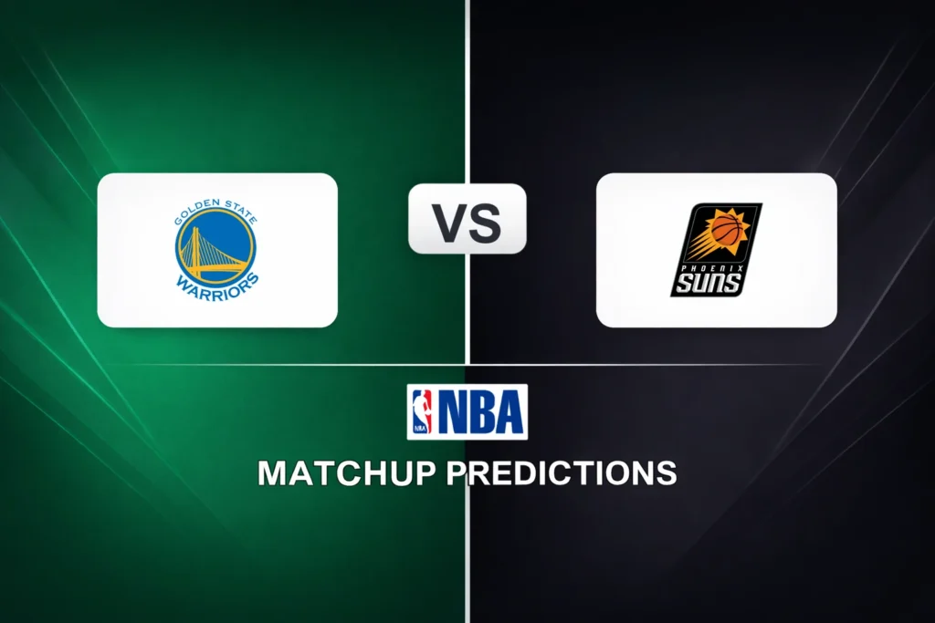 Golden State Warriors vs Phoenix Suns Prediction - NBA Game Preview, Picks, Player Props & Analysis