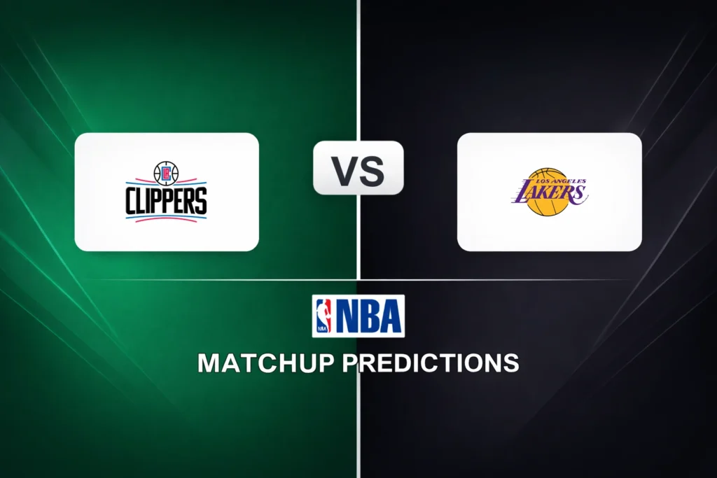 LA Clippers vs Los Angeles Lakers Prediction - NBA Game Preview, Picks, Player Props & Analysis