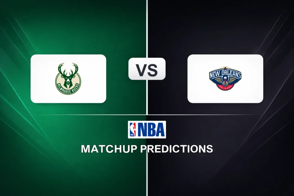 Milwaukee Bucks vs New Orleans Pelicans Prediction - NBA Game Preview, Picks, Player Props & Analysis