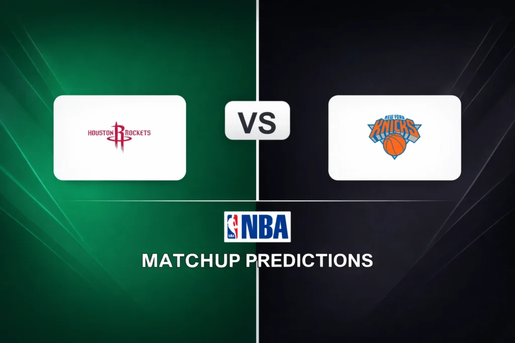 Houston Rockets vs New York Knicks Prediction - NBA Game Preview, Picks, Player Props & Analysis