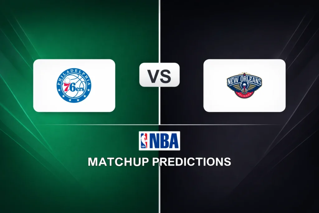 Philadelphia 76 ers vs New Orleans Pelicans Prediction - NBA Game Preview, Picks, Player Props & Analysis