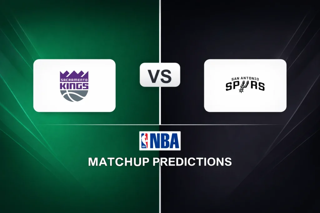 Sacramento Kings vs San Antonio Spurs Prediction - NBA Game Preview, Picks, Player Props & Analysis